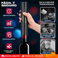 Sacacorchos Eléctrico Profesional 3 en 1 – Abre el Vino en Segundos con un Botón