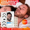Tiras Nasales Magnéticas Antirronquidos y Deportivas