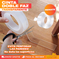 Cinta Doble Faz Transparente – Pega lo Que Sea Sin Dañar la Pared