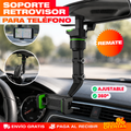 SOPORTE DE TELÉFONO PARA ESPEJO RETROVISOR 360 GRADOS
