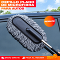 Plumero Cepillo Plano de Microfibra para Autos