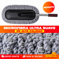 Plumero Cepillo Plano de Microfibra para Autos