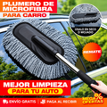 Plumero Cepillo Plano de Microfibra para Autos