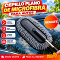 Plumero Cepillo Plano de Microfibra para Autos