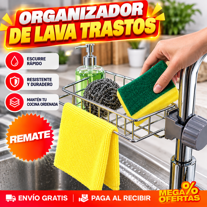 Organizador de Lava Trastes para Grifo