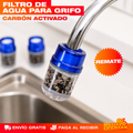 Filtro de Agua para Grifo de Carbón Activado