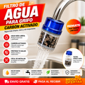 Filtro de Agua para Grifo de Carbón Activado