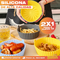 12 Canastas de Silicona para Air Fryer – Promo 2x1