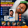 Tiras Nasales Magnéticas Antirronquidos y Deportivas